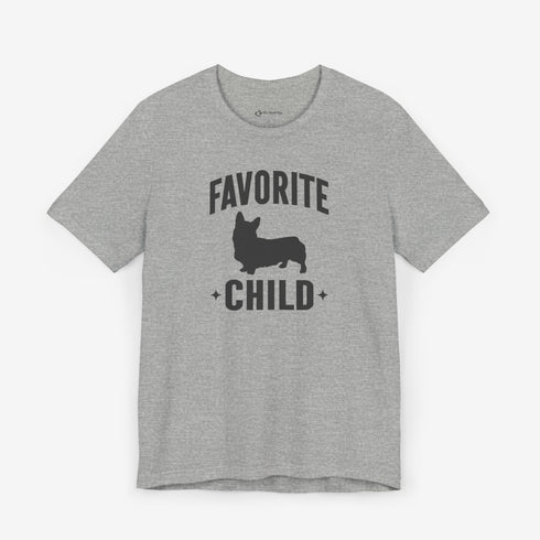 Corgi Mom Shirt - Favorite Child Dog Corgi Owner T-shirt